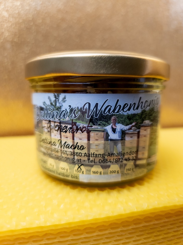 Wabenhonig mit Bienenbrot – Bild 3